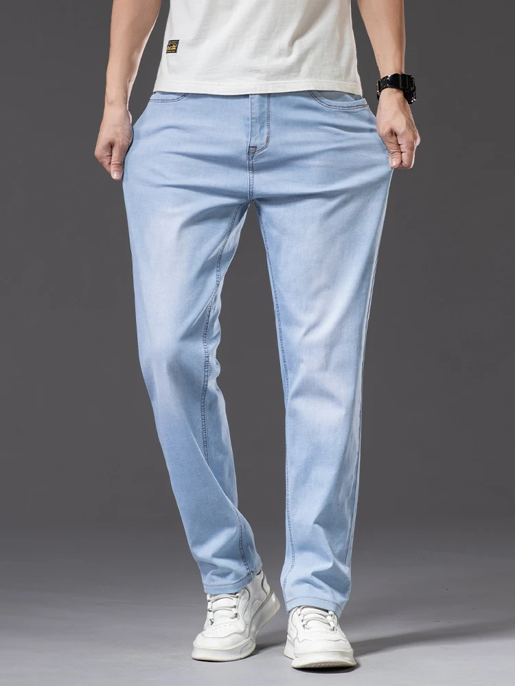 Sky Blue Jeans Men - Men's Clothing 