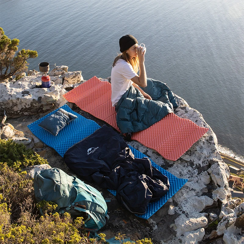 Naturehike одиночный Сверхлегкий портативный компактный складной коврик из