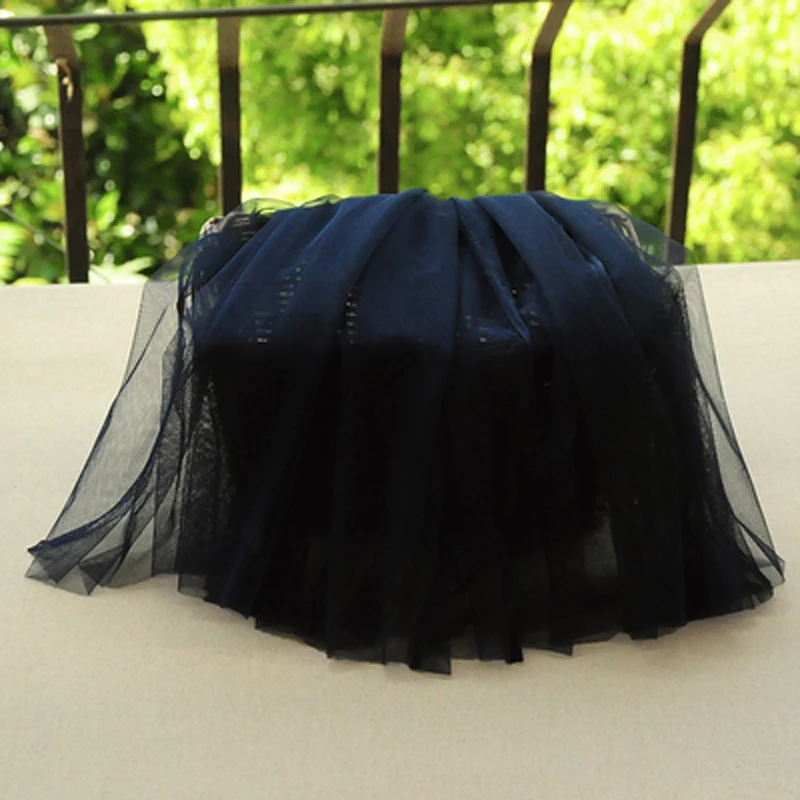 1 м нейлоновая Мягкая сетчатая ткань 150 см шириной швейцарская кружевная для