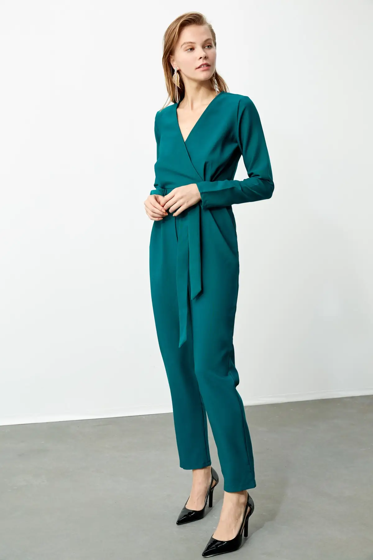 

Trendyol Belted Jumpsuit TWOAW21TU0053