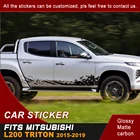 Стикер для автомобиля, подходит для mitsubishi l200 triton 2006-2015, боковая грязь, брызговик, Стайлинг, графический винил, модифицированное украшение, автомобильные наклейки
