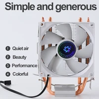 cpu cooler 3 pin 2000rpm radiator heat sink pc case cooling fan quiet ventilador for amdintel lga 12007751150 1155 1366