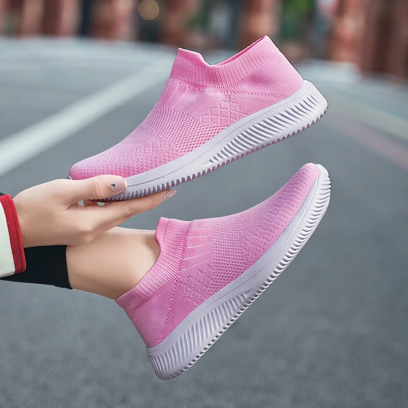 Tenis Feminino 2020 socks Flats Sneakers Shoes Tennis shoes for Women gym Walking Fitness zapatillas tenis para mujer cheap