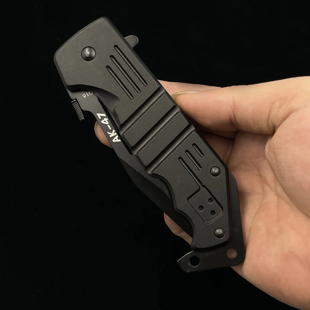 Cold Steel AK-47 Strategic Folding Knife Aluminum Handle Outdoor Camping Hunting Pocket Kitchen Fruit EDC Tool | Инструменты