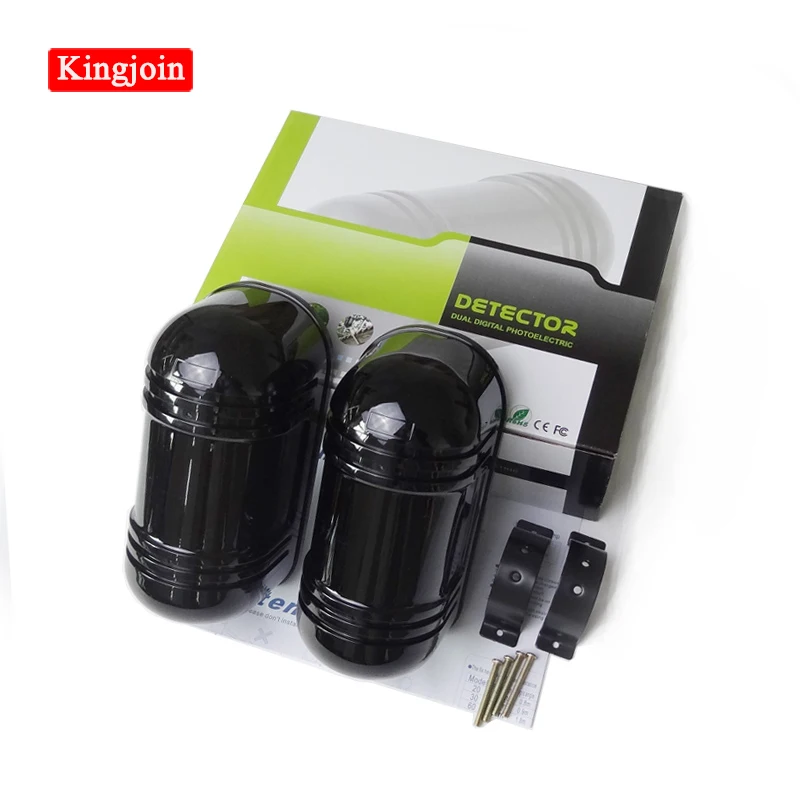 

20M~150M Dual Beam Sensor photocells Active Infrared Intrusion Detector Safety Window Wall Barrier IR Outdoor Motion Alarm