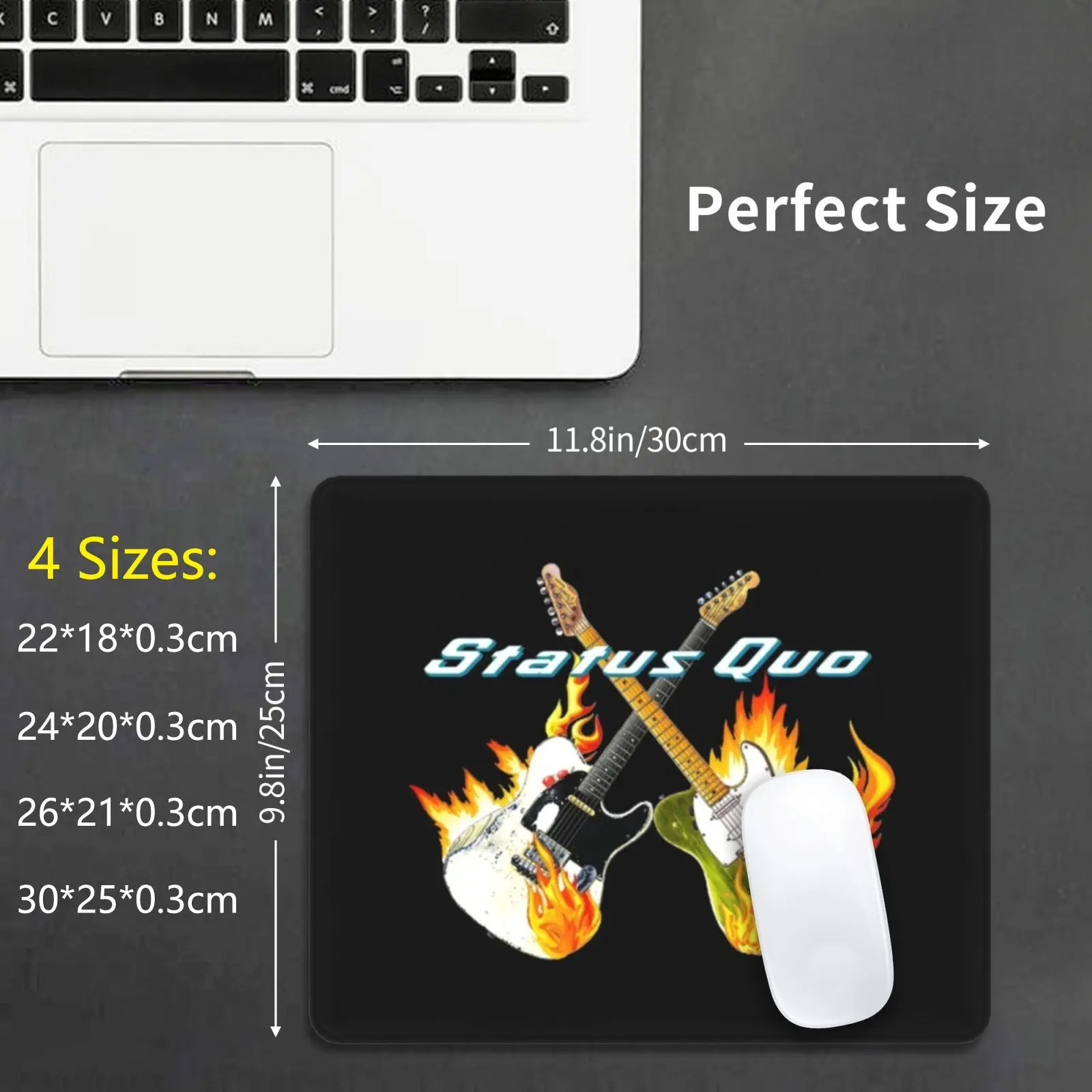 

Чехол для мыши с гитарами и принтом «сделай сам»