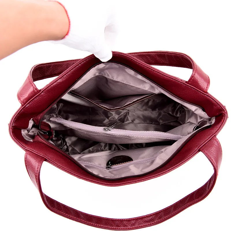 Женская сумка кожаная женская на плечо 2 набора известные бренды дизайнерские