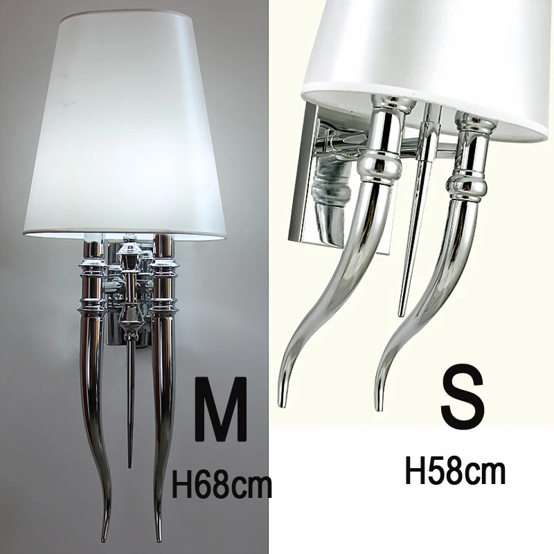 

Black/White Lampshade&Metal Body Wall Light Modern Living room Dining bedroom wall lamps AC85-265V Sconce Light fixtures E14
