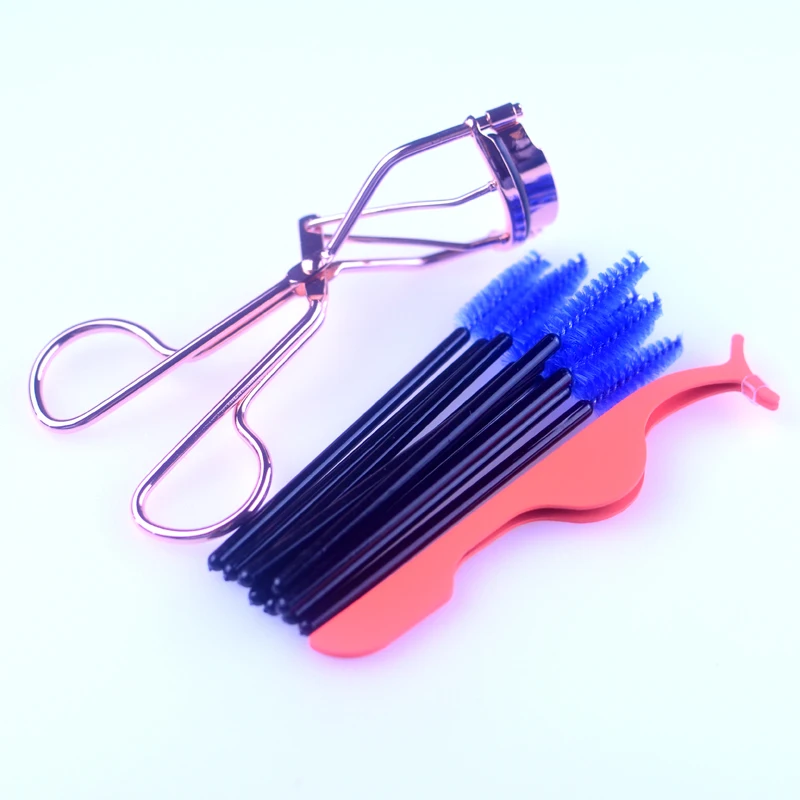 

12pcs False Eyelash Tweezers Fake Eye Lash Applicator Eyelash Extension Curler Nipper Auxiliary Clip Clamp Makeup Tools Kits