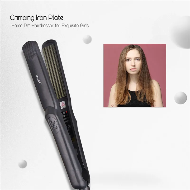 Щипцы для гофре из турмалина керамическая плойка завивки волос Плойка | Красота и
