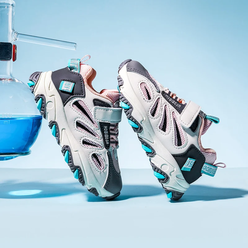 

Kids Running Shoes Boys Basket Sneakers Breathable Spring Outdoor Sport Trainers Shoes Children Walking for Girls Mesh Footwear