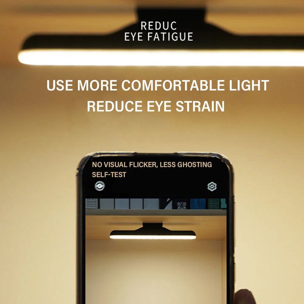 

Makeup Home Magnet Adsorption Eye Protect Dormitory Dimming 14pcs LED USB Rechargeable Cabinet Light Touch Control Desk Smart