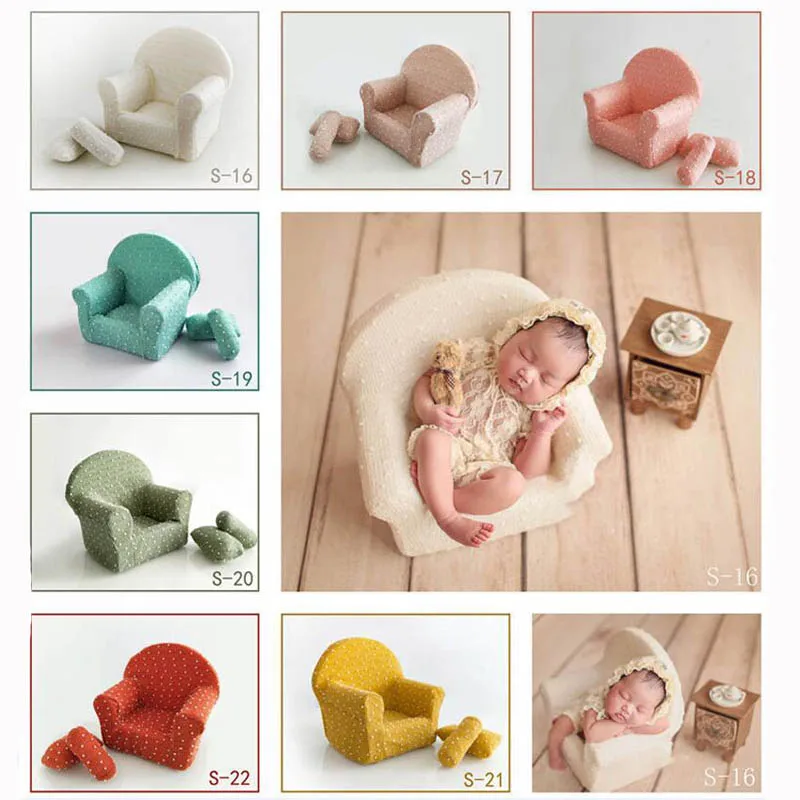 Для мини диван кресло фон для студийной фотосъемки с реквизит детей ясельного