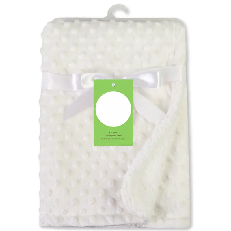 Manta de beb&eacute; arrullo para reci&eacute;n nacido, pa&ntilde;ales de beb&eacute;, manta polar suave t&eacute;rmica, juego de ropa de cama s&oacute;lida, edred&oacute;n de algod&oacute;n, productos de ba&ntilde;o para reci&eacute;n nacido-2