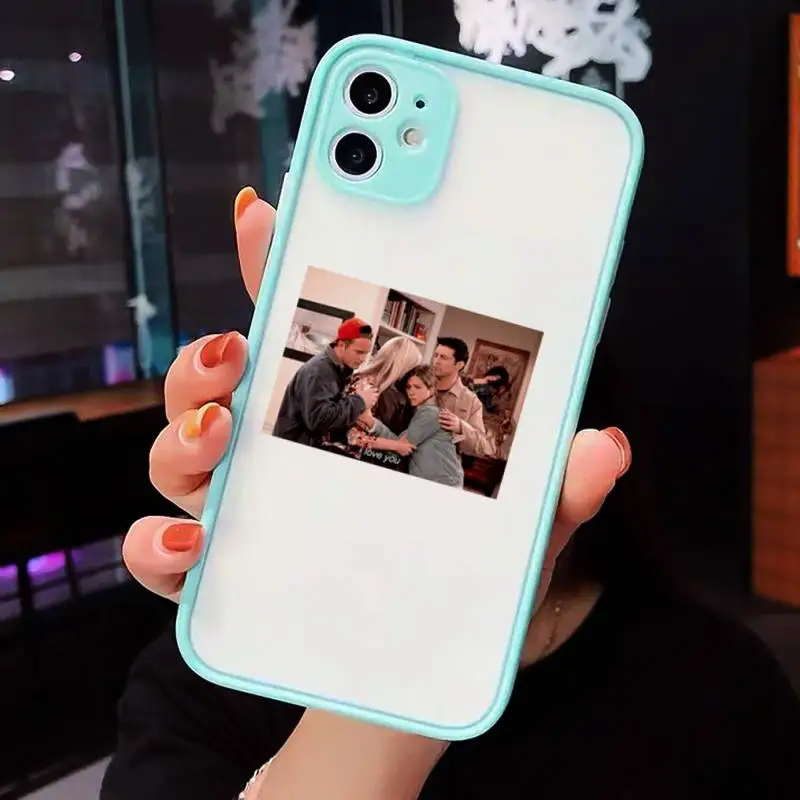 

American friends tv show Phone Cases matte transparent For iphone 7 8 11 12 plus mini x xs xr pro max cover