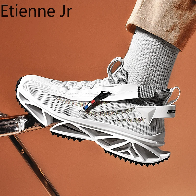 

Etienne Jr Men Spring Blade Sneakers Casual Sports Shoes Light Running Shoes High Quality Fashion Gym Shoes Air Cushion Shoes