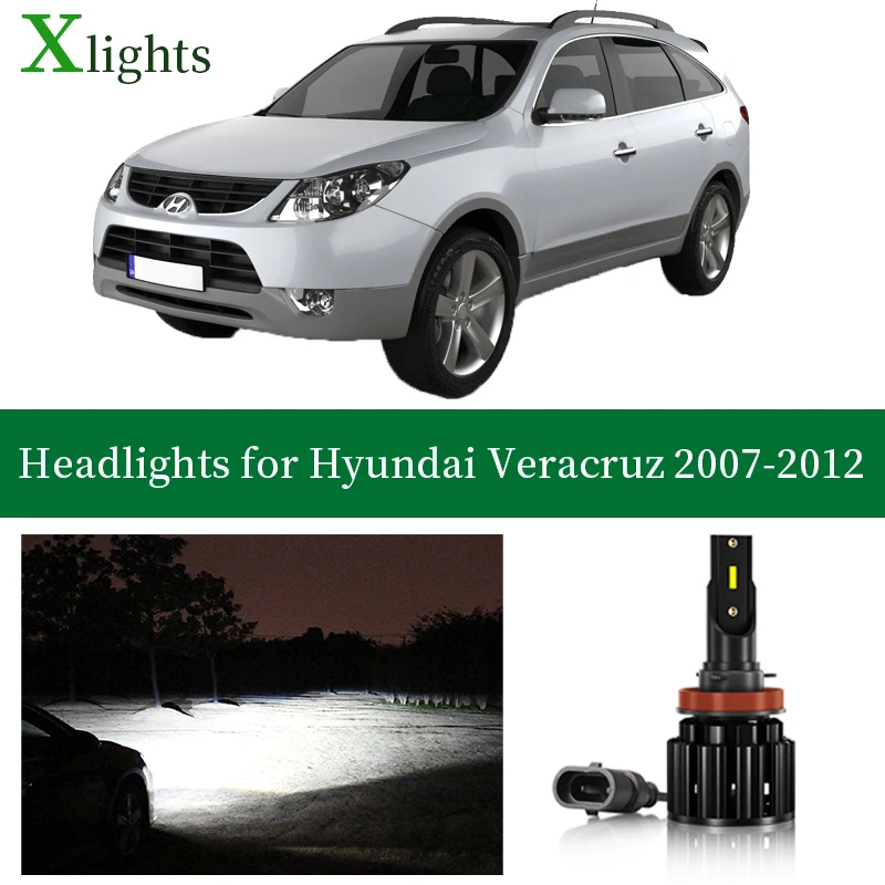 Светодиодная лампа для Hyundai Veracruz ix55, 2007, 2008, 2009, 2010, 2011, 2012