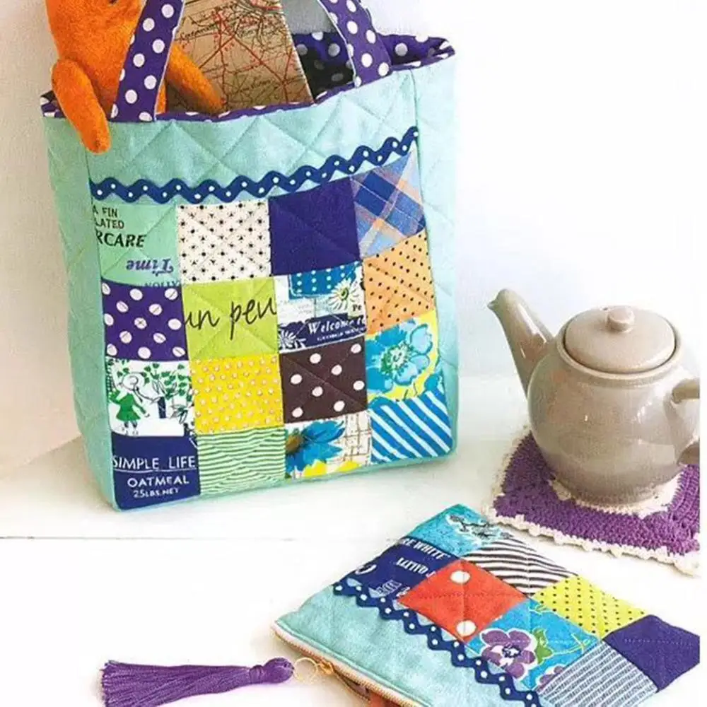 9.8&quot x Different Pattern Quilting Fabric Patchwork Craft Tissus Cotton DIY Sewing Scrapbooking Dot Artcraft | Дом и сад