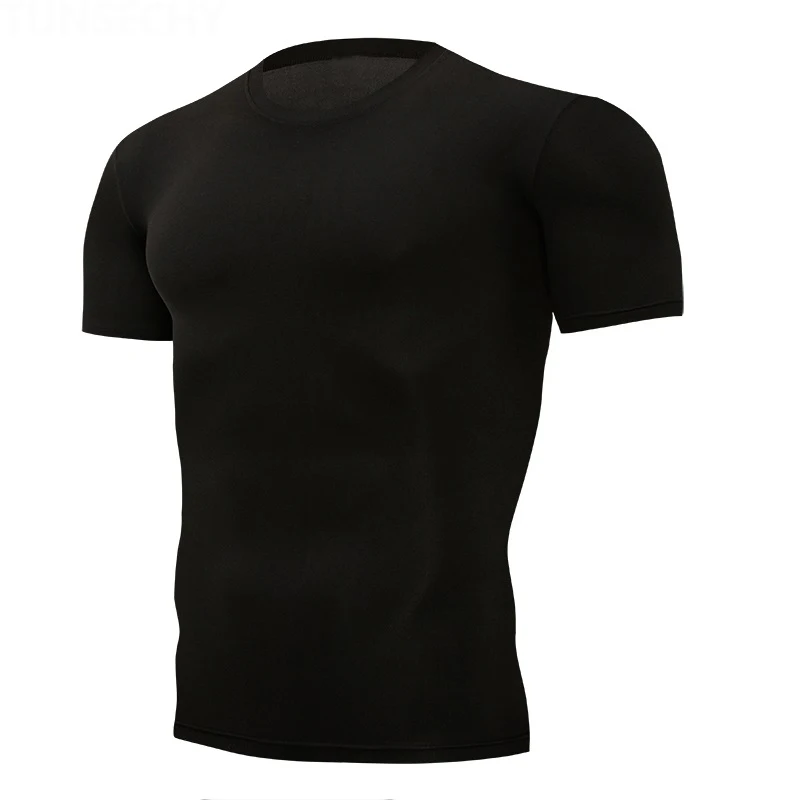 2019 Brand Clothing Men's T Shirt Men Fashion Tshirts Fitness For Male compression tight T-shirt S-4XL Free Shipping | Мужская