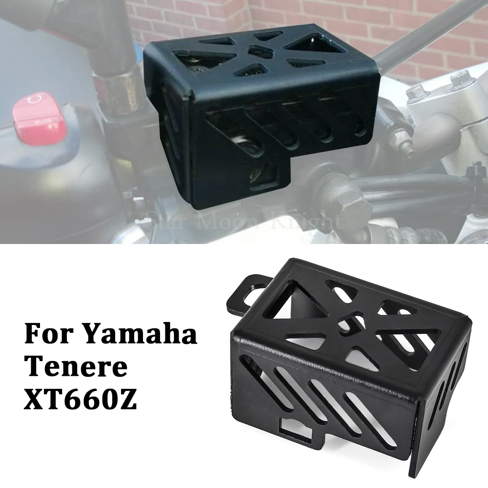 

For Yamaha Tenere XT660Z XT 660 Z XTZ 660 2008 Onwards Motorcycle Front Brake Reservoir ​Oil Cup Guard Protector Cover