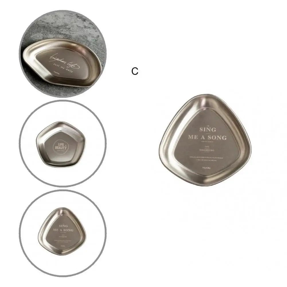 

Seasoning Plate Durable Unique Smooth Surface Safe Anti-cracking Spice Plate