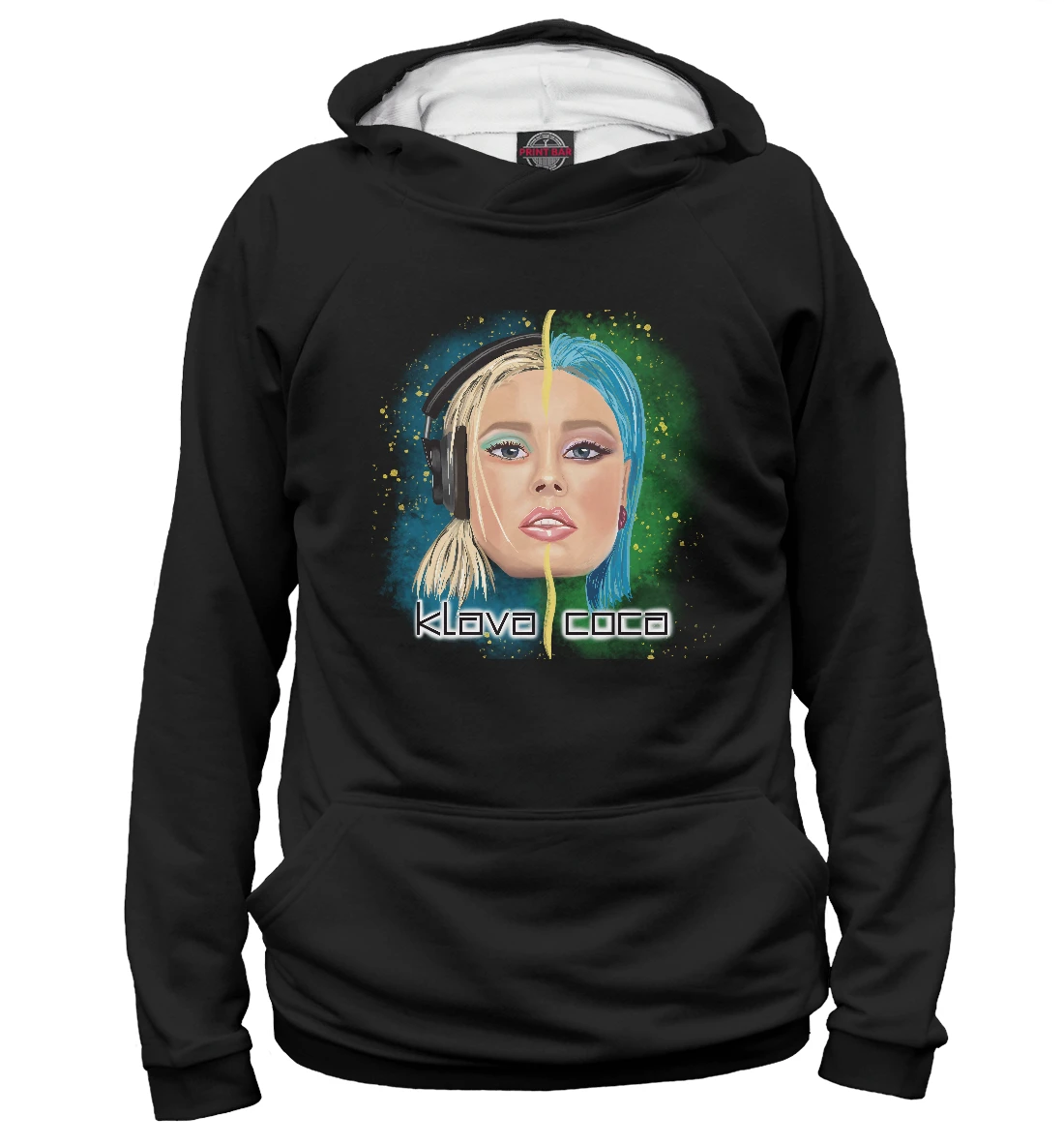 Худи толстовка Клава Кока (музыка) | Мужская одежда