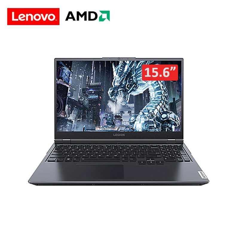 Billig Lenovo Legion R7000P 2021 Neue AMD Ryzen7 5800H 16GB RAM 512G SSD 15,6 Zoll IPS Bildschirm Gaming Notebook Computer Ultraslim Laptop