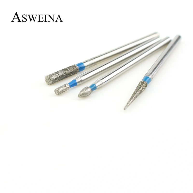 ASWEINA 30 шт./компл. Алмазных фрез для маникюра/педикюра кутикулы аппарат для маникюра машина аксессуары фреза инструменты удаления Пилочки для ногтей