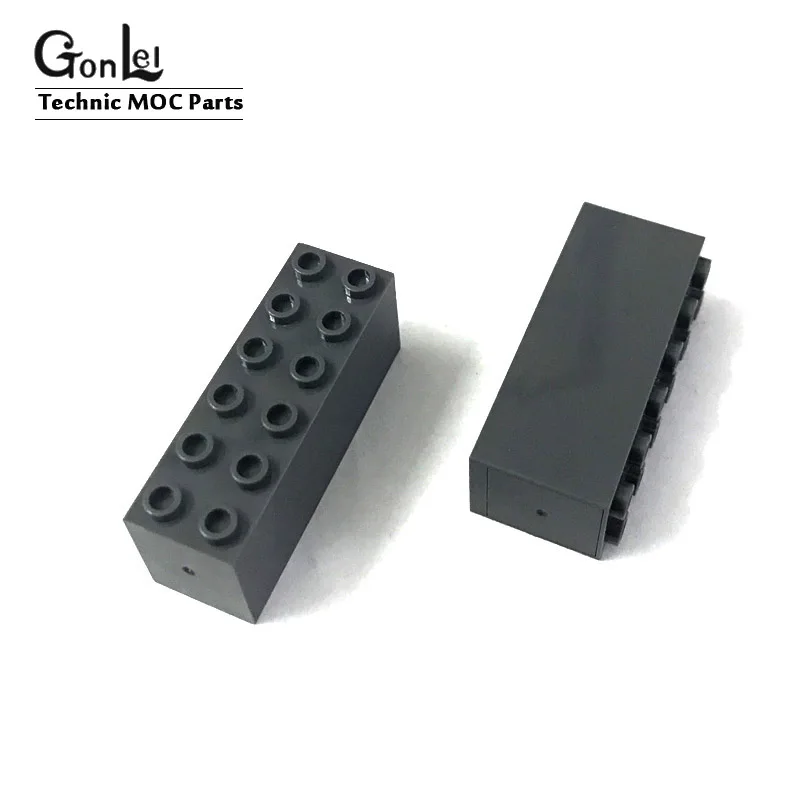 Новый Специальный кирпич 40 50 грамм вес 2x6x2 с герметичным дном 73843 MOC строительные