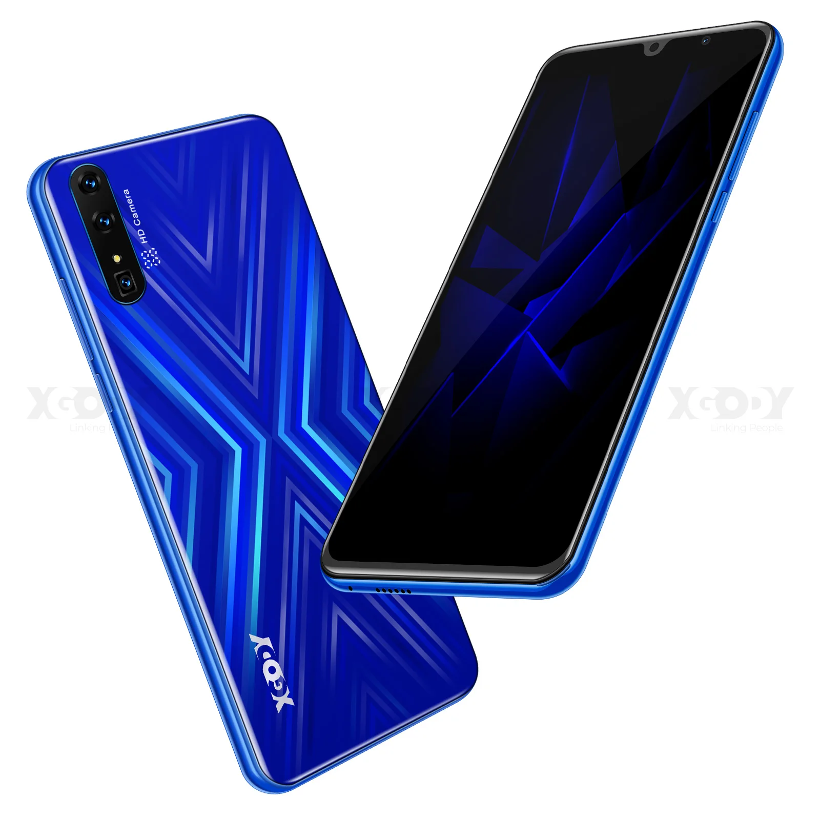 xgody 3g smartphone android 9 0 6 189 qhd cellphone 2gb ram 16gb rom 2800mah dual sim 5mp camera gps wi fi mate x mobile phone free global shipping