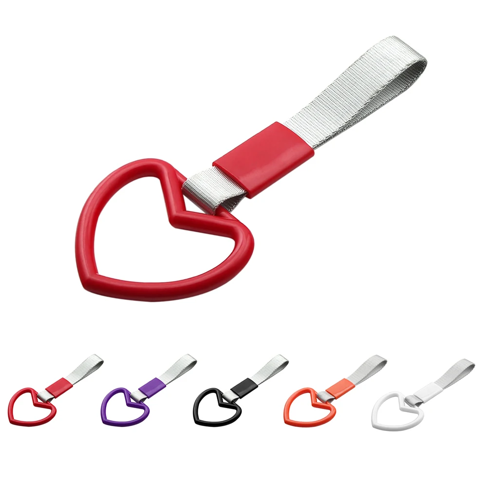 Tsurikawa кольцо в форме сердца JDM ручка для поезда и автобуса ремешок дрифта