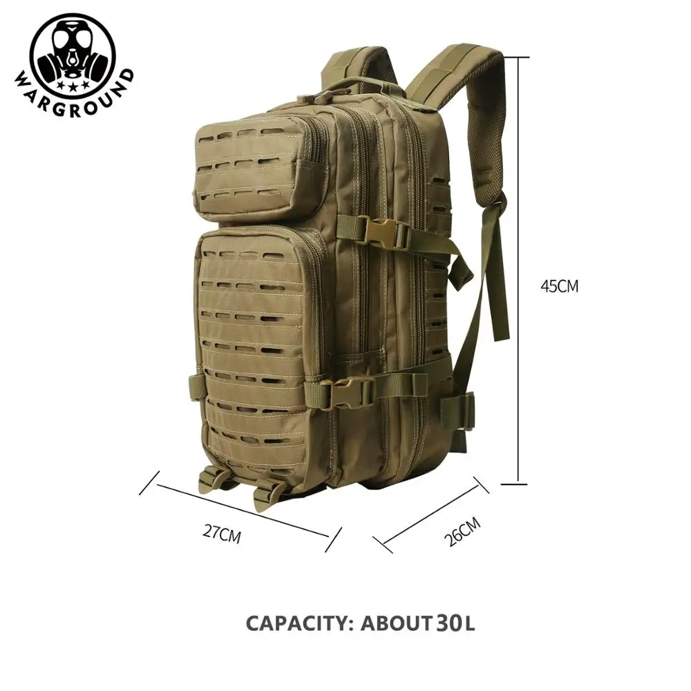 30L военный рюкзак Molle тактическая сумка водонепроницаемая сумка на открытом воздухе камуфляж военная сумка мужчины рыбалка охотничий рюкзак