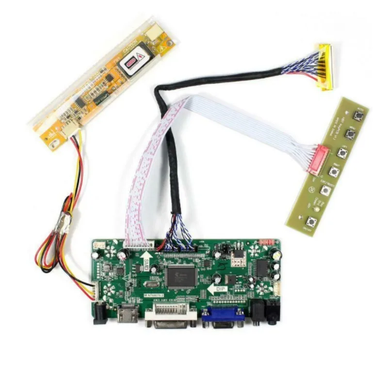 Плата контроллера ЖК-дисплей HDMI DVI VGA Аудио ПК Модуль Драйвер DIY комплект Pin панель