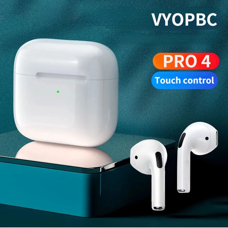 

Беспроводные наушники Pro 4, Bluetooth 5,0, TWS, HD, Звук Hi-Fi