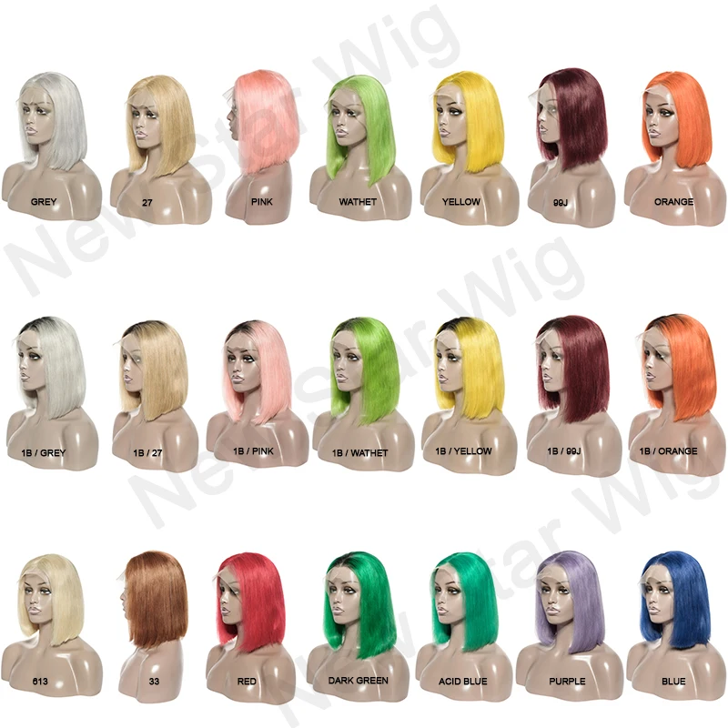 Парик из черного корня с коротким ворсом волнистые волосы натуральных волос без