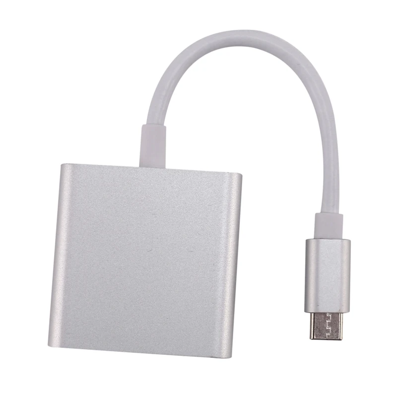 TYPE C к DVI конвертер Usb3.1 Dvi видео адаптер Usb для Chrombook|Кабели VGA| |