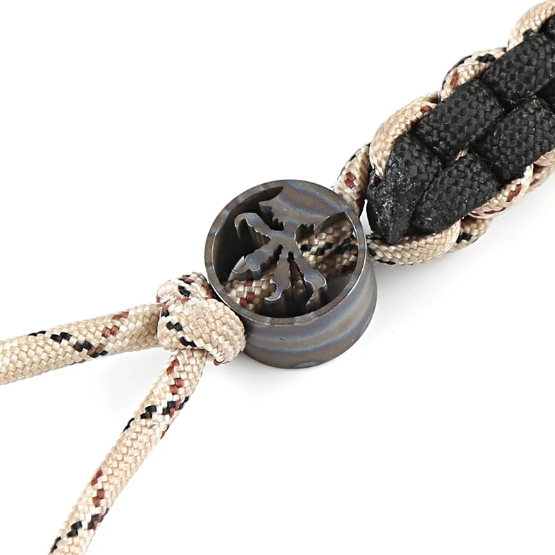 Шарики для ножей из титанового сплава с пламенем EDC инструмент мытья камня