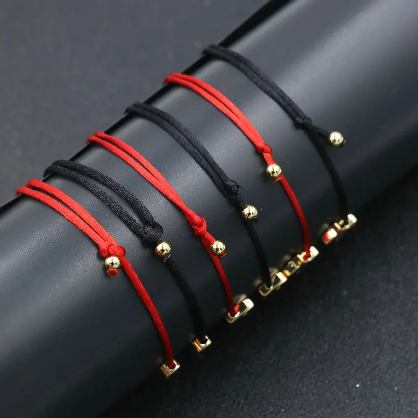 Браслет с бусинами в виде короны медный любовь сердце звезды 2 шт./набор |