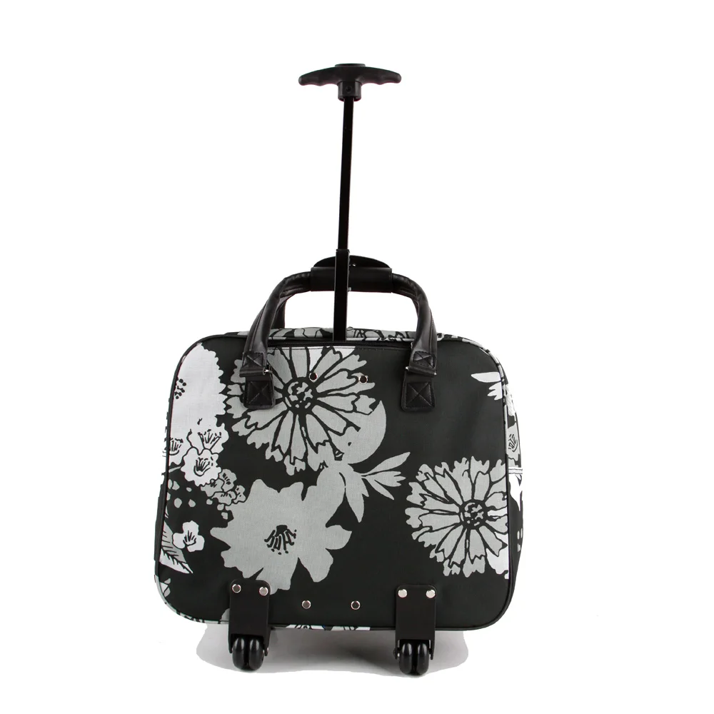 

Large Capacity Shoulders Travel Bag Student Rolling Luggage Backpack Men Business Trolley Suitcases Wheel