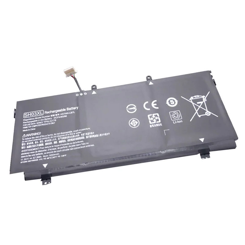 LMDTK NEW SH03XL SH03057XL LAPTOP BATTERY FOR HP Spectre x360 13-AC033DX Convertible PC 13 TPN-Q178 859356-855 HSTNN-LB7L 11.55V |
