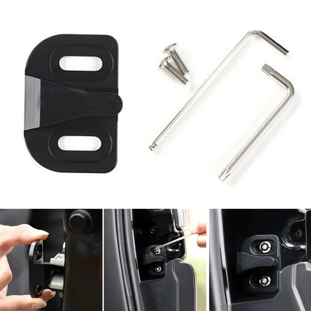 

Car Rear Door Tailgate Stopper Prevent Move Lock Cover Parts Anti-Shake Anti Abnormal Noise For Toyota FJ Cruiser XF10 2007-2020