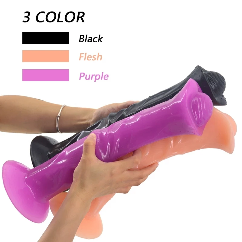 Анальная пробка в виде животного большой фаллоимитатор для мастурбации без