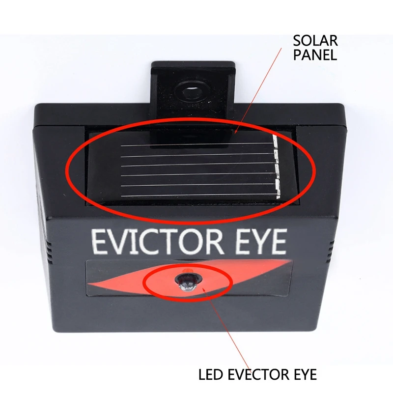 2PC Solar Powered Animal Repeller for Cats Foxes Electronic Cat Ultrasonic Anti Mosquito Insect Rat Mouse | Дом и сад
