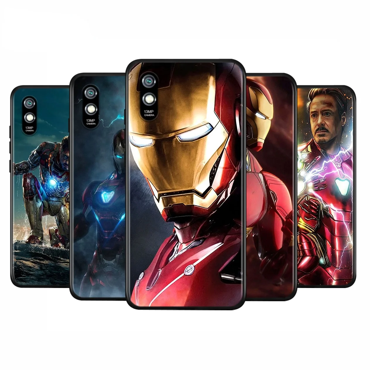 

Marvel Mobile Phone Case for Xiaomi Redmi 9 9T 9C 8 7 6 Pro 9AT 9A 8A 7A 6A S2 5 5A 4X GO Silicone Cover Iron Man Cool for Boy