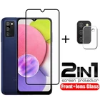 Закаленное стекло для samsung a03s a02 a02s a22 a32, зеркальная защита для объектива камеры, защитная стеклянная пленка для samsung a02s a03s a22