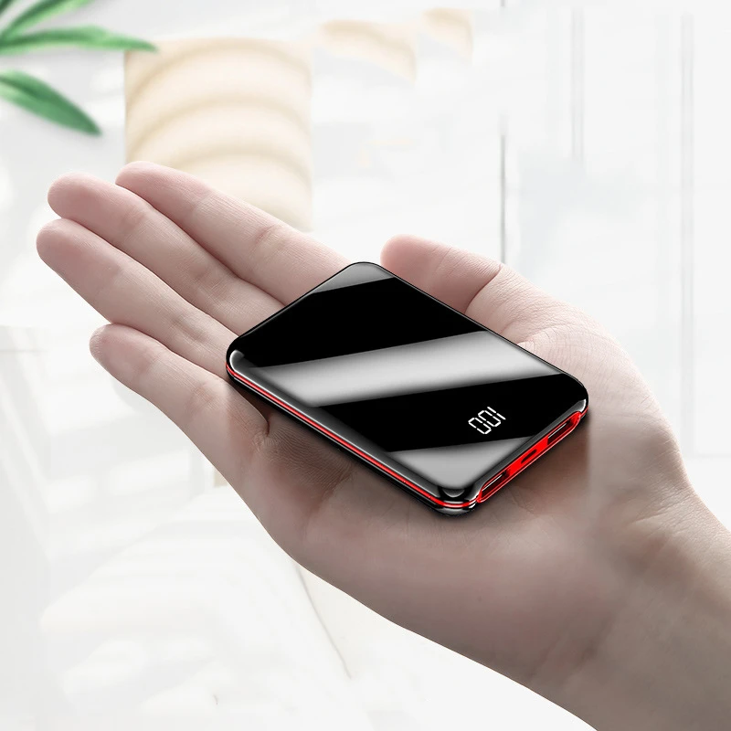 Power Bank 20000 мАч Портативная зарядка USB внешний аккумулятор зарядное устройство для Xiaomi mi 9 8 iPhone mi ror экран повербанк