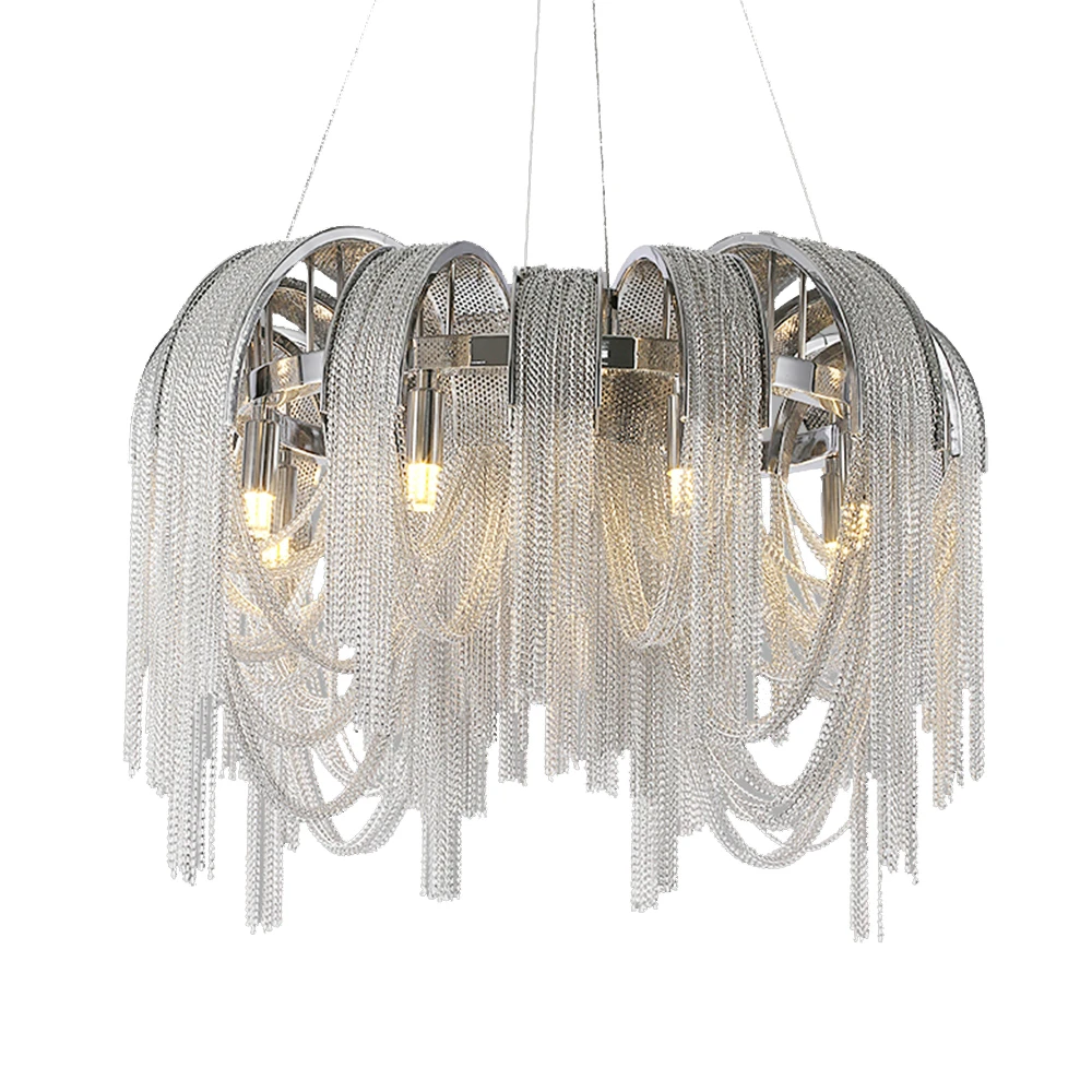 Современная креативная люстра с кисточками освещение Скандинавская новинка