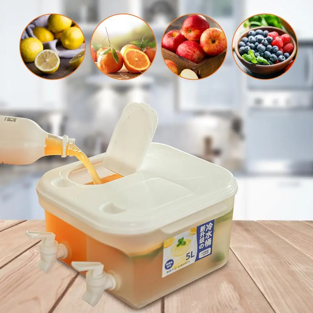 

Емкость для напитков, кувшин для воды с двойным отсеком и носиком