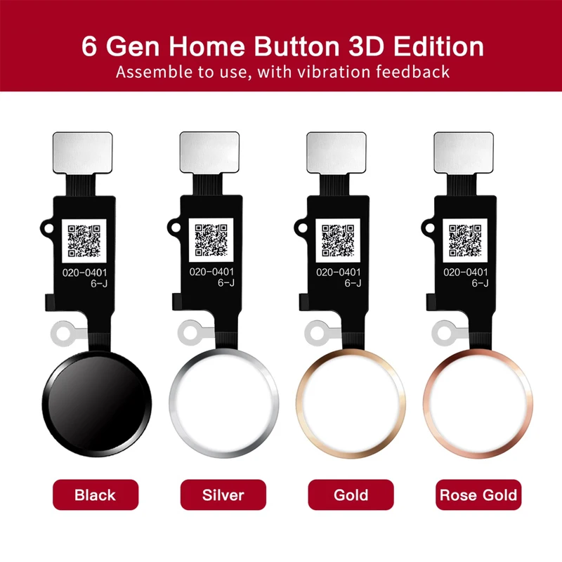 Универсальная Кнопка возврата 3 го поколения гибкий кабель для iPhone 7 plus 8 Plus с
