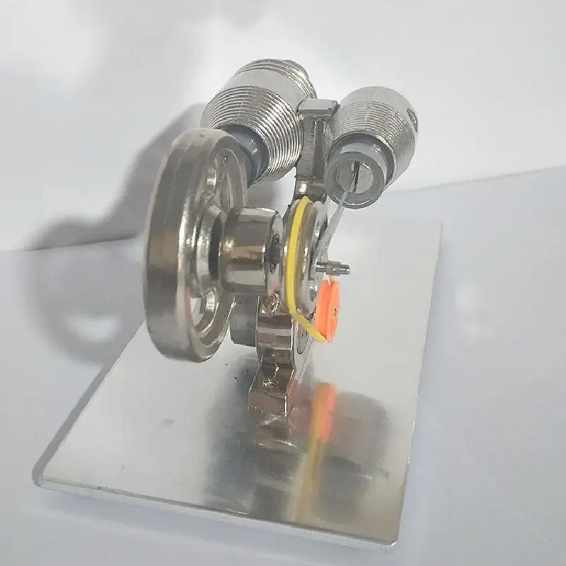 Стерлинговый двигатель горизонтальный газовый микро-генератор Diy детский